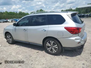 2017 Nissan Pathfinder SL with VIN 5N1DR2MN7HC650880, listed as a Copart auction lot 56006025 with 74,945 mi miles and Salvage title. Bid and sale history available at DreamBid. Image 2.