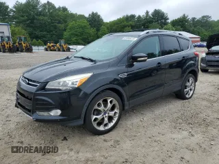2013 Ford Escape Titanium z VIN 1FMCU9J98DUC66234, wystawiony jako Copart lot #61046415 z przebiegiem 165 192 mil mil oraz Czysty tytuł • Clean title. Historia ofert i sprzedaży dostępna na DreamBid. Obrazek 1.