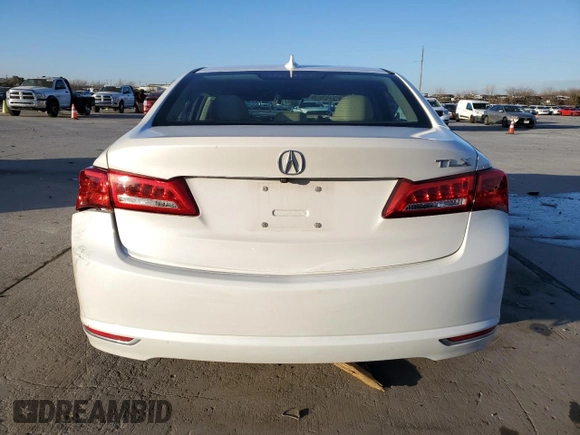 2020 Acura TLX w/Technology Pkg with VIN 19UUB1F58LA009856, listed as a Copart auction lot 89148575 with 0 mi miles and Salvage Title. Bid and sale history available at carsss.com. Image 6.