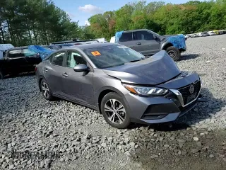 2021 Nissan Sentra SV z VIN 3N1AB8CV2MY214202, wystawiony jako Copart lot #54983485 z przebiegiem 73 898 mil mil oraz Szkoda całkowita • Salvage title. Historia ofert i sprzedaży dostępna na DreamBid. Obrazek 13.