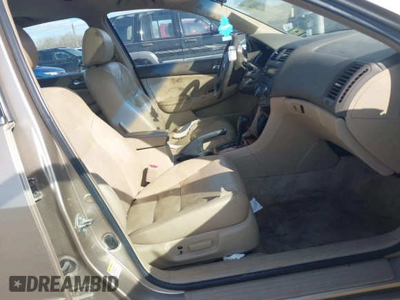 2005 Honda Accord EX-L z VIN 1HGCM665X5A034702, wystawiony jako IAAI lot #41683069 z przebiegiem 232 931 mil mil oraz . Historia ofert i sprzedaży dostępna na DreamBid. Obrazek 5.