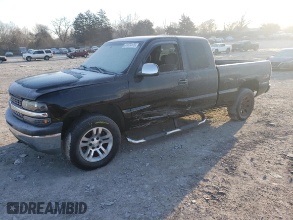 1999 Chevrolet Silverado 1500 LS with VIN 2GCEK19T0X1188598, listed as a Copart auction lot 41874175 with 168,592 mi miles and Clean Title. Bid and sale history available at carsss.com. Image 1.