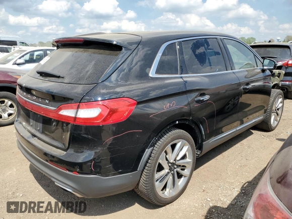 2016 Lincoln MKX Reserve z VIN 2LMTJ6LR8GBL88028, wystawiony jako Copart lot #56547175 z przebiegiem 100 443 mil mil oraz Szkoda całkowita • Salvage title. Historia ofert i sprzedaży dostępna na DreamBid. Obrazek 3.