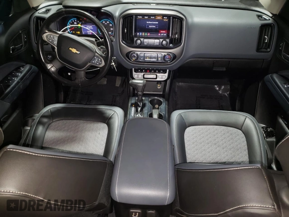 2019 Chevrolet Colorado 2WD Z71 with VIN 1GCGSDEN0K1190089, listed as a Copart auction lot 89396765 with 101,218 mi miles and Salvage Title. Bid and sale history available at carsss.com. Image 8.