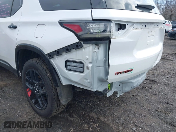 2019 Chevrolet Traverse Premier with VIN 1GNEVKKW9KJ235697, listed as a IAAI auction lot 41881063 with 78,174 mi miles. Bid and sale history available at carsss.com. Image 6.