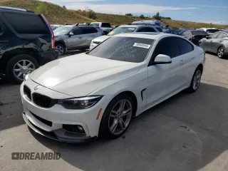 2020 BMW 4 Series 430i xDrive with VIN WBA4W5C08LFH33164, listed as a Copart auction lot 70840344 with 51,356 mi miles and Salvage title. Bid and sale history available at DreamBid. Image 1.