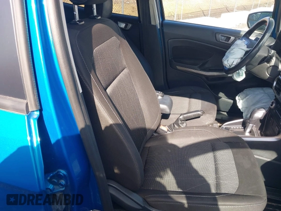 2020 Ford EcoSport SE with VIN MAJ3S2GEXLC325834, listed as a IAAI auction lot 42027101 with 56,009 mi miles and . Bid and sale history available at DreamBid. Image 5.