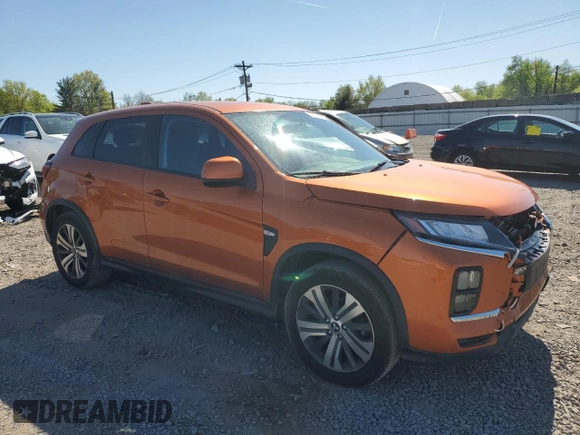 2020 Mitsubishi Outlander Sport ES 2.0 with VIN JA4AP3AU4LU019919, listed as a Copart auction lot 55091385 with 116,868 mi miles and Clean Title. Bid and sale history available at carsss.com. Image 4.