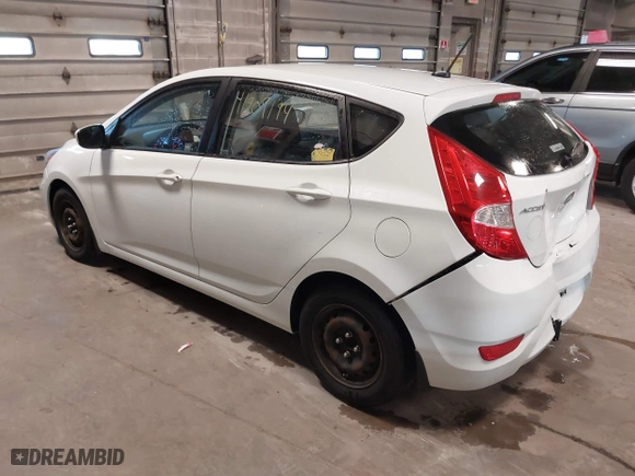 2013 Hyundai Accent GL with VIN KMHCT5AE1DU088241, listed as a IAAI auction lot 41909194 with 87,622 mi miles. Bid and sale history available at carsss.com. Image 3.