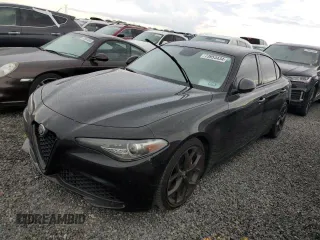 2019 Alfa Romeo Giulia z VIN ZARFAMAN4K7622772, wystawiony jako Copart lot #55380795 z przebiegiem Nie podano mil oraz Szkody całkowita. Historia ofert i sprzedaży dostępna na DreamBid. Obrazek 1.