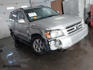 2007 Toyota Highlander w/3rd Row with VIN JTEEP21A770220777, listed as a IAAI auction lot 41385863 with 207,366 mi miles. Bid and sale history available at carsss.com. Image 1.