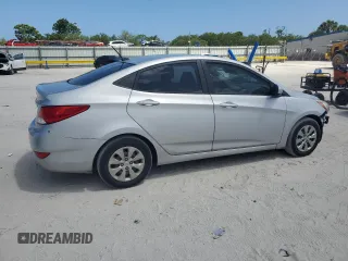 2017 Hyundai Accent SE with VIN KMHCT4AE9HU213552, listed as a Copart auction lot 51406325 with 121,987 mi miles and Salvage Title. Bid and sale history available at carsss.com. Image 3.