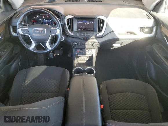 2020 GMC Terrain SLE with VIN 3GKALMEV0LL238207, listed as a Copart auction lot 47496845 with 52,568 mi miles and Salvage Title. Bid and sale history available at carsss.com. Image 8.