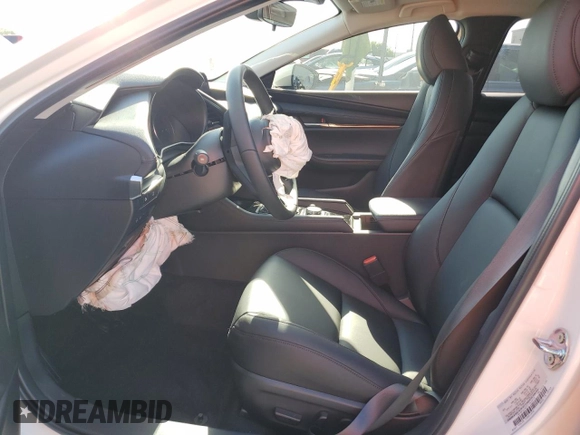 2025 Mazda 3 S Preferred with VIN JM1BPACM9S1764810, listed as a Copart auction lot 55268805 with Not provided miles and Salvage title. Bid and sale history available at DreamBid. Image 7.