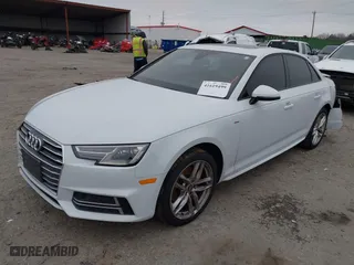 2017 Audi A4 Season of Audi ultra Premium with VIN WAUKMAF46HN056260, listed as a IAAI auction lot 41619499 with 149,635 mi miles. Bid and sale history available at carsss.com. Image 2.