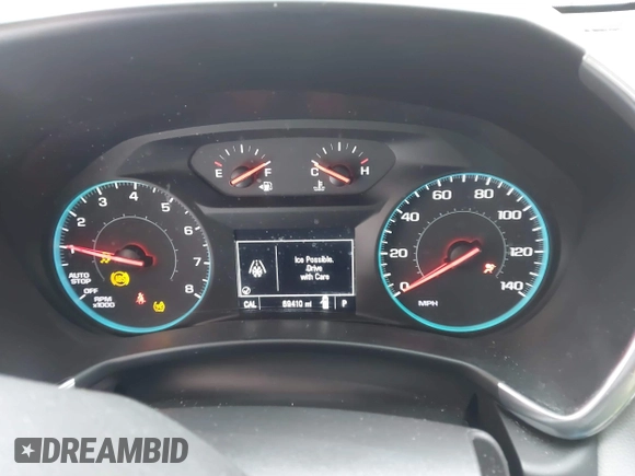2018 Chevrolet Equinox LS with VIN 2GNAXHEV5J6283904, listed as a IAAI auction lot 41225391 with 69,410 mi miles and . Bid and sale history available at DreamBid. Image 7.