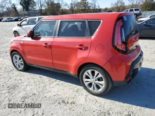 2016 Kia Soul + with VIN KNDJP3A52G7864917, listed as a Copart auction lot 82916504 with 0 mi miles and Salvage Title. Bid and sale history available at carsss.com. Image 2.