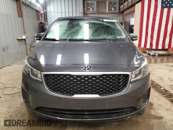 2017 Kia Sedona LX with VIN KNDMB5C17H6236067, listed as a Copart auction lot 52920885 with 131,299 mi miles and Salvage Title. Bid and sale history available at carsss.com. Image 5.