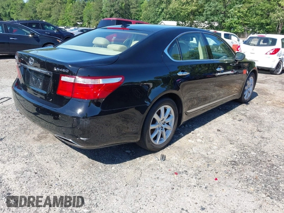 2008 Lexus LS 460 z VIN JTHBL46F085076558, wystawiony jako IAAI lot #42178120 z przebiegiem 155 882 mil mil oraz . Historia ofert i sprzedaży dostępna na DreamBid. Obrazek 4.