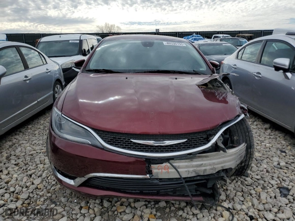 2015 Chrysler 200 Limited with VIN 1C3CCCAB6FN684218, listed as a Copart auction lot 46530155 with 134,525 mi miles and Salvage Title. Bid and sale history available at carsss.com. Image 5.