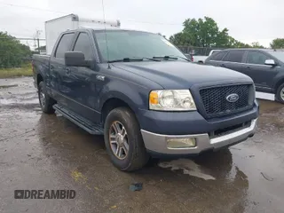 2005 Ford F-150 XLT with VIN 1FTPW12575KD22741, listed as a IAAI auction lot 41992810 with 151,127 mi miles. Bid and sale history available at carsss.com. Image 1.