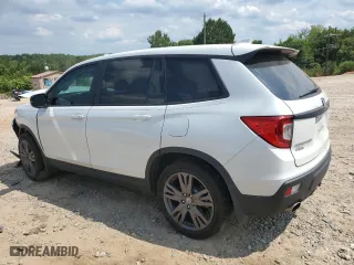 2021 Honda Passport EX-L with VIN 5FNYF7H59MB016165, listed as a Copart auction lot 61999294 with 0 mi miles and Salvage Title. Bid and sale history available at carsss.com. Image 2.