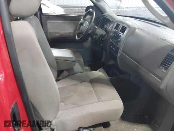 2006 Dodge Dakota SLT with VIN 1D7HE42K16S663994, listed as a IAAI auction lot 40458782 with 208,288 mi miles and . Bid and sale history available at carsss.com. Image 5.