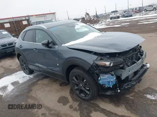 2025 Mazda CX-30 S Preferred with VIN 3MVDMBCM1SM771243, listed as a IAAI auction lot 41599484 with 278 mi miles and . Bid and sale history available at DreamBid. Image 1.