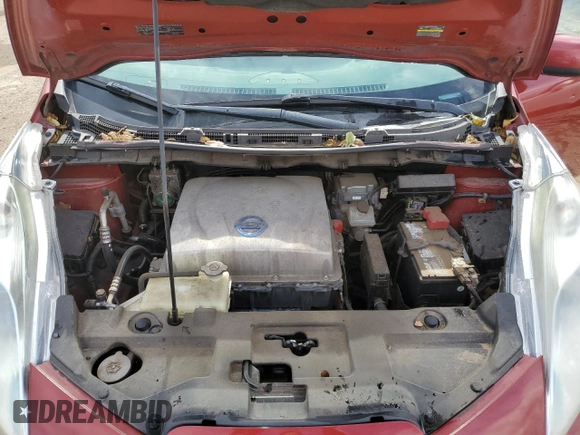 2013 Nissan LEAF SV with VIN 1N4AZ0CP6DC425817, listed as a Copart auction lot 44527595 with 102,899 mi miles and Salvage Title. Bid and sale history available at carsss.com. Image 11.
