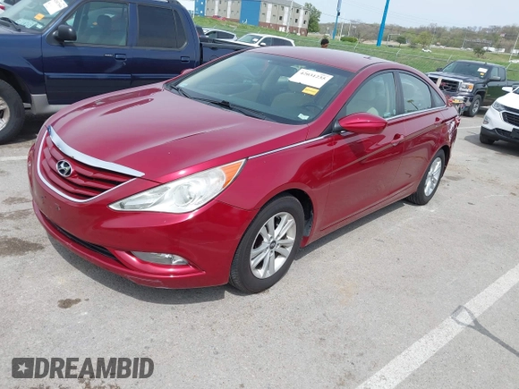 2013 Hyundai Sonata GLS with VIN 5NPEB4AC6DH705264, listed as a IAAI auction lot 42031235 with 68,752 mi miles and . Bid and sale history available at carsss.com. Image 2.