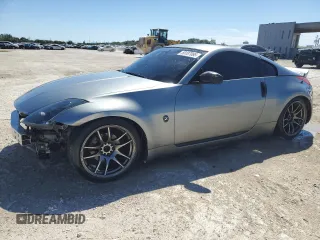2003 Nissan 350Z Enthusiast with VIN JN1AZ34D33T105811, listed as a Copart auction lot 50187095 with 146,783 mi miles and Salvage Title. Bid and sale history available at carsss.com. Image 1.