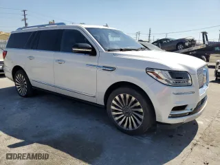 2019 Lincoln Navigator L Reserve with VIN 5LMJJ3LT2KEL04471, listed as a Copart auction lot 69674044 with 55,271 mi miles and Salvage Title. Bid and sale history available at carsss.com. Image 4.