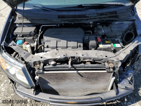 2014 Honda Odyssey EX-L with VIN 5FNRL5H63EB043907, listed as a Copart auction lot 50632695 with 143,486 mi miles and Salvage Title. Bid and sale history available at carsss.com. Image 12.