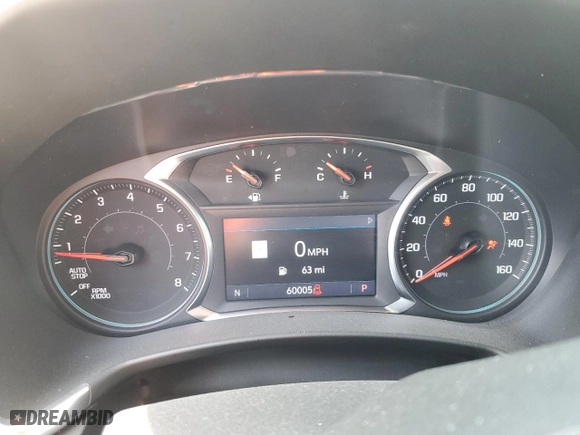 2022 Chevrolet Equinox LT with VIN 3GNAXKEV4NL271337, listed as a Copart auction lot 50512985 with 60,005 mi miles and Salvage Title. Bid and sale history available at carsss.com. Image 9.