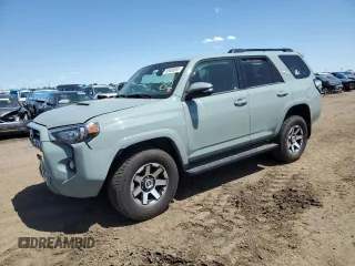 2023 Toyota 4Runner TRD Off Road Premium с VIN JTERU5JR9P6179342, выставлен на аукционе Copart как лот 56858095 с пробегом 17 048 миль миль и Списание • Salvage title. История ставок и продаж доступна на DreamBid. Изображение 1.