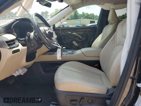 2023 Infiniti QX60 Luxe с VIN 5N1DL1FS9PC356054, выставлен на аукционе Copart как лот 56488525 с пробегом 17 326 миль миль и Списание • Salvage title. История ставок и продаж доступна на DreamBid. Изображение 7.