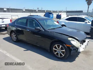 2005 Infiniti G35 with VIN JNKCV51E75M225441, listed as a IAAI auction lot 42223278 with 210,293 mi miles and . Bid and sale history available at carsss.com. Image 1.