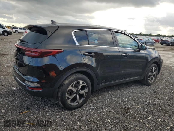 2021 Kia Sportage LX with VIN KNDPM3AC2M7874313, listed as a Copart auction lot 86954424 with Not Provided miles and Salvage Title. Bid and sale history available at carsss.com. Image 3.