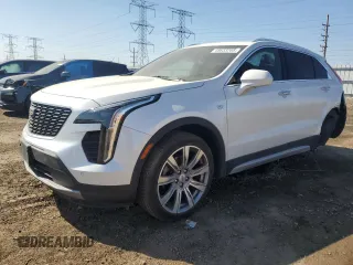 2019 Cadillac XT4 AWD Premium Luxury with VIN 1GYFZDR42KF182713, listed as a Copart auction lot 48633265 with 60,836 mi miles and Salvage Title. Bid and sale history available at carsss.com. Image 1.