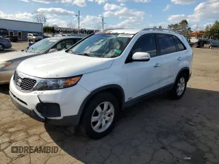 2011 Kia Sorento LX with VIN 5XYKTDA25BG124284, listed as a Copart auction lot 50099955 with 220,800 mi miles and Clean Title. Bid and sale history available at carsss.com. Image 1.