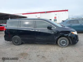 2012 Nissan Quest SL with VIN JN8AE2KP6C9041698, listed as a IAAI auction lot 41708457 with 145,101 mi miles. Bid and sale history available at carsss.com. Image 14.