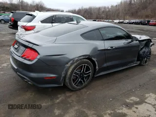 2022 Ford Mustang GT with VIN 1FA6P8CFXN5133790, listed as a Copart auction lot 42409463 with 3,572 mi miles. Bid and sale history available at carsss.com. Image 3.