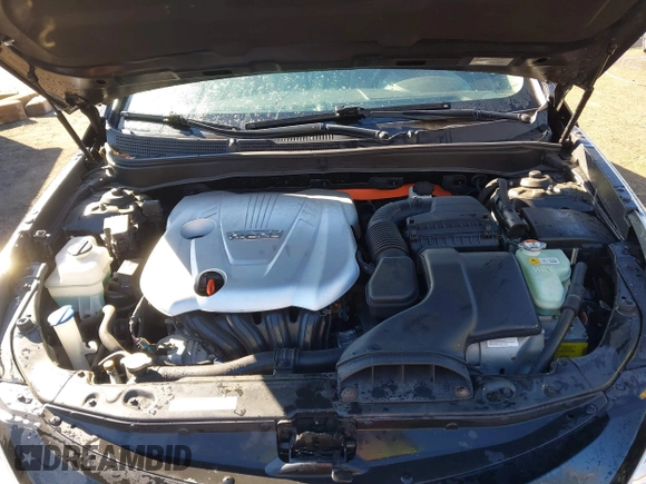 2014 Hyundai Sonata Hybrid Limited with VIN KMHEC4A46EA110201, listed as a IAAI auction lot 41427483 with 81,957 mi miles. Bid and sale history available at carsss.com. Image 10.