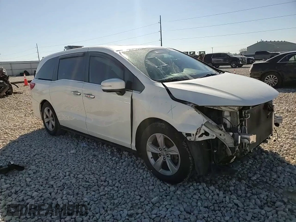 2019 Honda Odyssey EX-L with VIN 5FNRL6H71KB071098, listed as a Copart auction lot 47871955 with 97,043 mi miles and Salvage Title. Bid and sale history available at carsss.com. Image 11.