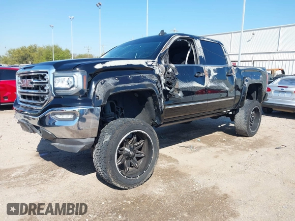2017 GMC Sierra 1500 SLT z VIN 3GTU2NEC1HG385071, wystawiony jako IAAI lot #41877395 z przebiegiem 104 236 mil mil oraz . Historia ofert i sprzedaży dostępna na DreamBid. Obrazek 2.