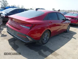 2024 Hyundai Elantra SEL with VIN KMHLM4DG8RU730160, listed as a IAAI auction lot 42344415 with 21,650 mi miles and . Bid and sale history available at DreamBid. Image 4.