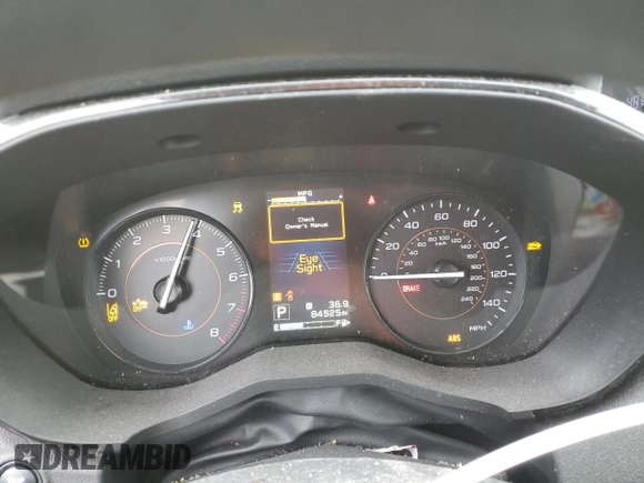 2019 Subaru Crosstrek with VIN JF2GTABC4K8280725, listed as a Copart auction lot 47813375 with 84,525 mi miles and Clean Title. Bid and sale history available at carsss.com. Image 9.