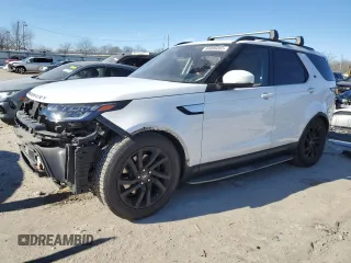 2017 Land Rover Discovery HSE with VIN SALRRBBV7HA005826, listed as a Copart auction lot 89086005 with 96,673 mi miles and Salvage Title. Bid and sale history available at DreamBid. Image 1.