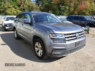 2020 Volkswagen Atlas S with VIN 1V2AP2CA1LC502159, listed as a Copart auction lot 66649222 with 55,980 mi miles and . Bid and sale history available at DreamBid. Image 1.