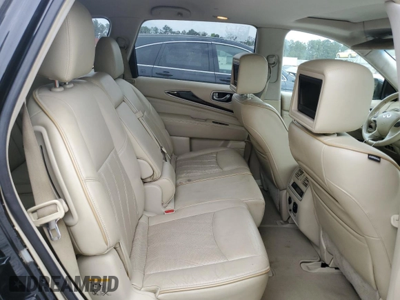 2013 Infiniti JX35 with VIN 5N1AL0MM3DC348710, listed as a Copart auction lot 51893205 with 161,003 mi miles and Clean Title. Bid and sale history available at carsss.com. Image 11.